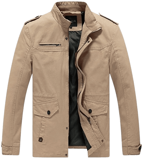 Sand cotton jacket